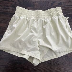 Layer 8 Women's Athletic Shorts in light green